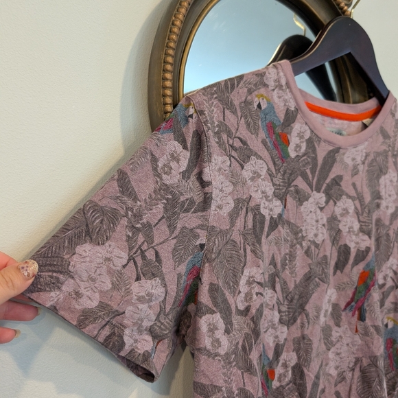 Ted Baker Men's Tropical T Shirt - Picture 2 of 7